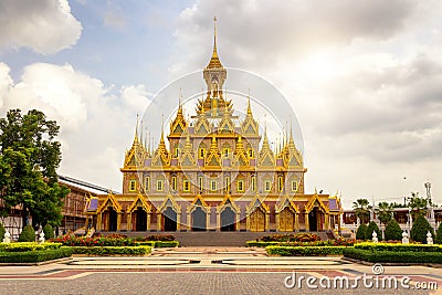 Wat Tha Sung, Wat Tha Sung Attractions of the culture of Buddhism. Amazing Thailand of tourism. Stock Photo