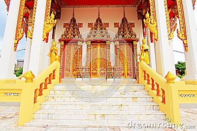 Wat Tham Bucha, Surat Thani, Thailand Stock Photo