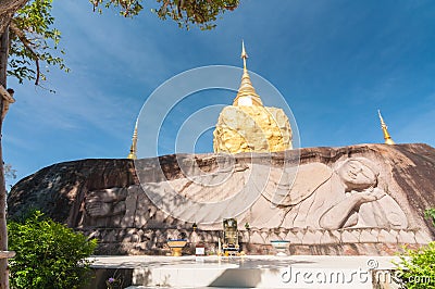 Wat Tham Pha Daen, Sakon Nakhon,Thailand Editorial Stock Photo