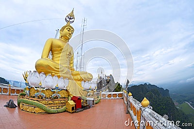 Wat Tham Sua in Krabi Stock Photo