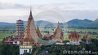 Wat Tham Sua,Tha Muang District,Kanchanaburi,Thailand Editorial Stock Photo