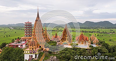 Wat Tham Sua,Tha Muang District,Kanchanaburi,Thailand Editorial Stock Photo