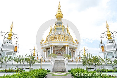 Wat Thung Setthi Temple in Khonkaen Stock Photo