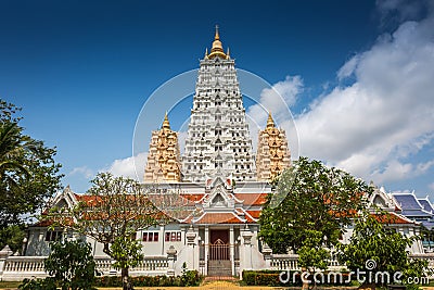 Wat Yan Sang Wararam Woramahawihan temple Stock Photo