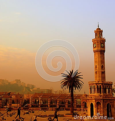 Watch tower Stock Photo