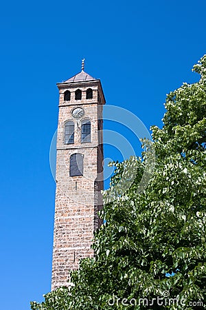 Watch tower in sarajevo Stock Photo