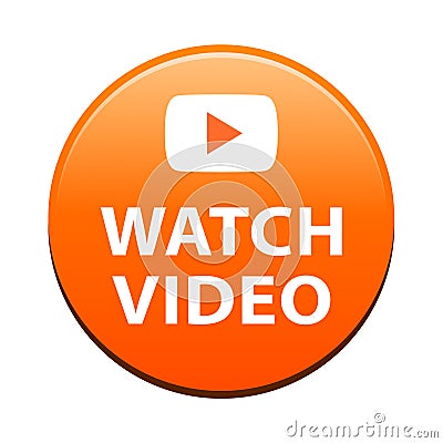 Watch video button Vector Illustration