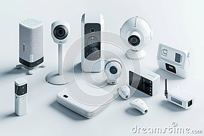Watchful systems utilize external access management, enhancing receiver capabilities with synchronized technology for timely, expa Cartoon Illustration