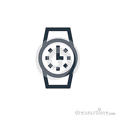 watchmaking icon vector from handcrafts concept. Thin line illustration of watchmaking editable stroke. watchmaking linear sign Vector Illustration