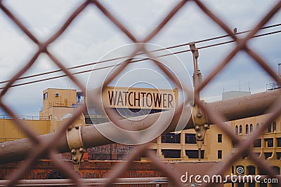 Watchtower - Jehovahs Witnesses former headquarter Editorial Stock Photo