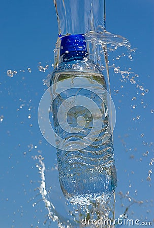 Water botle Stock Photo