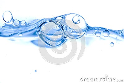 Water bubble Stock Photo