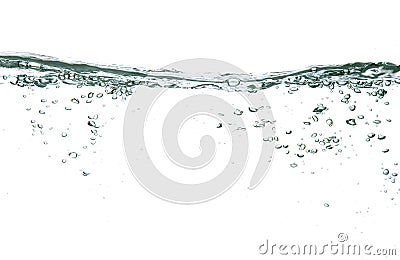Water bubbles Stock Photo