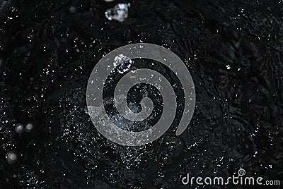 Water bubbles, abstract images for background Stock Photo