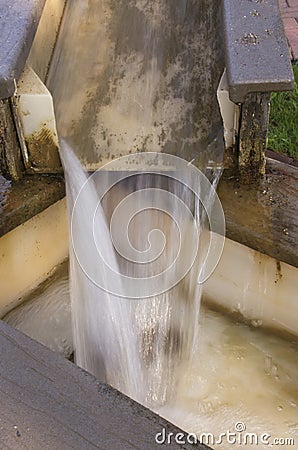 Water Sluice Stock Photo