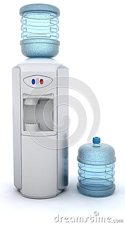 Water Cooler Stock Photo