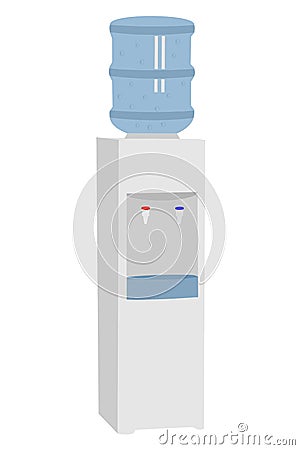 Water cooler Vector Illustration