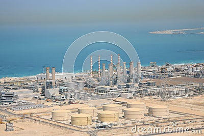 Water Desalination Plant Stock Photo