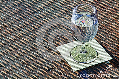 Water diffraction Stock Photo