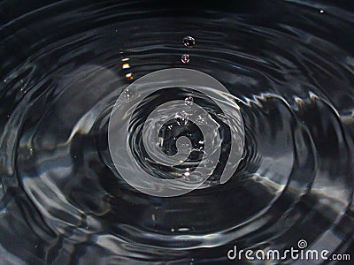 Water drip Stock Photo