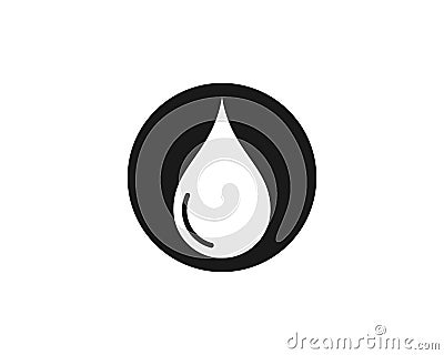 water drop Logo Template vector Vector Illustration