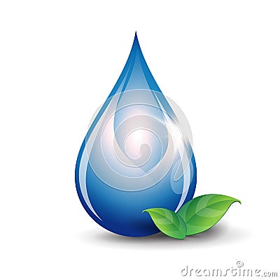 Water drop vector Vector Illustration