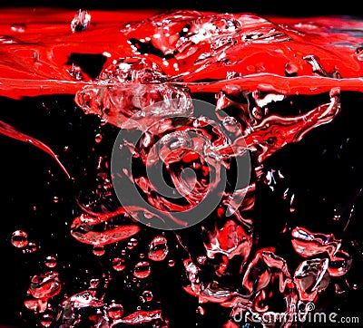 Water Droplets Stock Photo