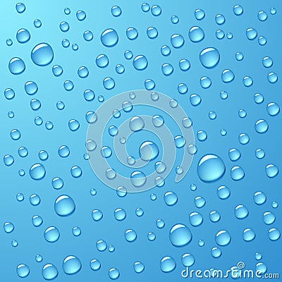 Water drops Vector Illustration