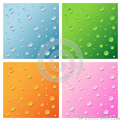 Water drops Vector Illustration