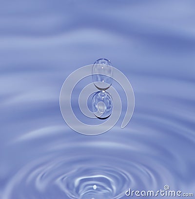 Water drops Stock Photo