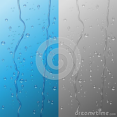 Water drops Stock Photo