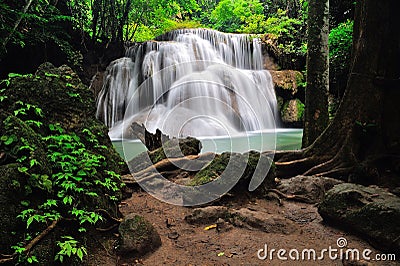 Water fall in Thailand Stock Photo