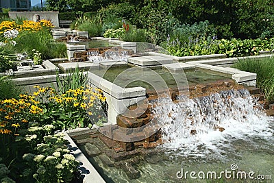 Water Feature Stock Photo
