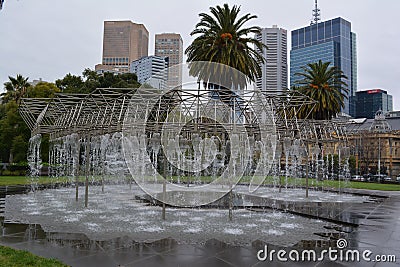 Water feature Stock Photo