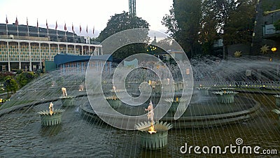 Water Feature Stock Photo