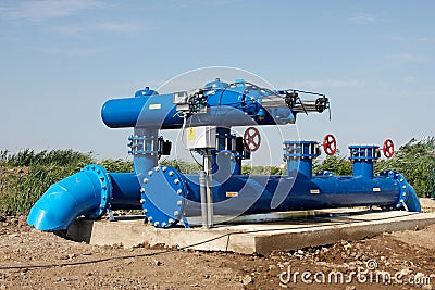 Water filtration Stock Photo