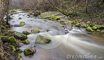 Water flow Stock Photo