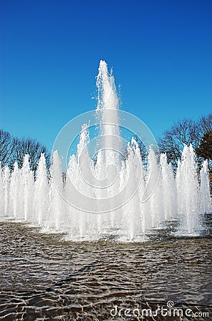 Water fountain Stock Photo