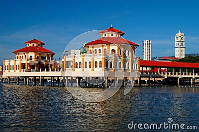 Water Front Georgetown Editorial Stock Photo