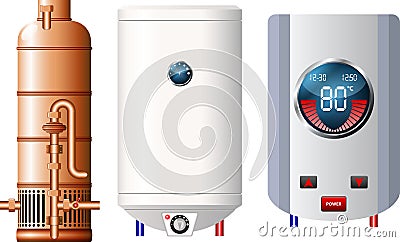 Water heater Vector Illustration