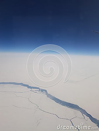 Water, ice, Antarctica Stock Photo