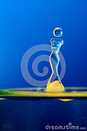 Water lady Stock Photo