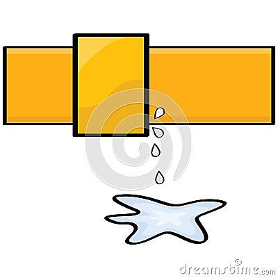 Water Leak Royalty Free Stock Images - Image: 10669629