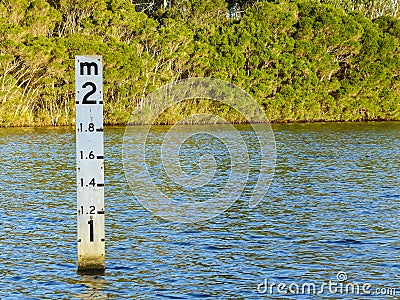 Water level Stock Photo