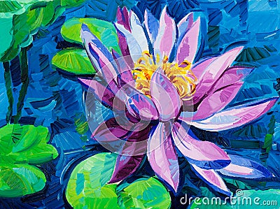 Water Lily Stock Photo