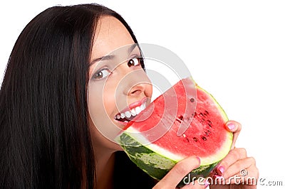 Water-melon diet Stock Photo