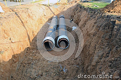 Water pipes Stock Photo