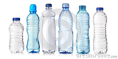 Water plastic bottle Stock Photo