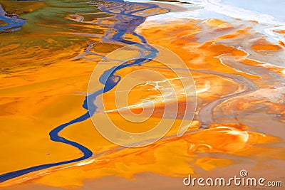 Water pollution Stock Photo