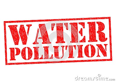 WATER POLLUTION Stock Photo